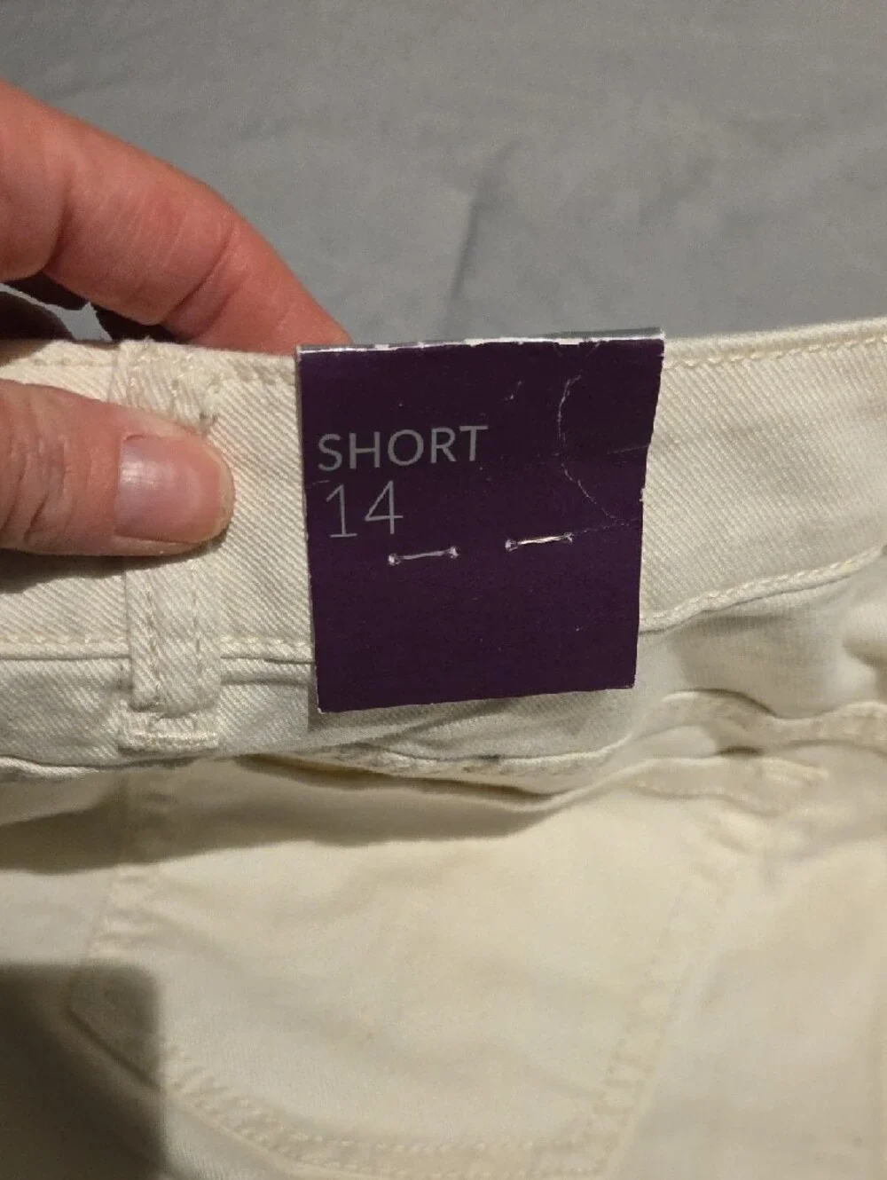 Venezia Distressed Denim Shorts NWT